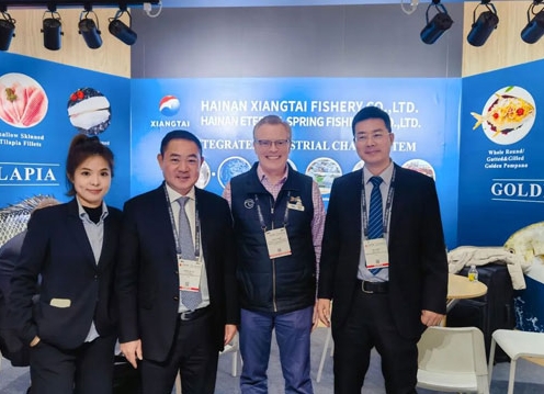 時(shí)隔三年！海南翔泰漁業(yè)隨中國國家水產(chǎn)展團(tuán)亮相美國波士頓！